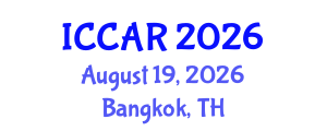 International Conference on Control, Automation and Robotics (ICCAR) August 19, 2026 - Bangkok, Thailand International Conference on Control, Automation and Robotics (ICCAR) August 19, 2026 - Bangkok, Thailand