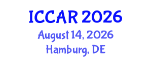 International Conference on Control, Automation and Robotics (ICCAR) August 14, 2026 - Hamburg, Germany International Conference on Control, Automation and Robotics (ICCAR) August 14, 2026 - Hamburg, Germany