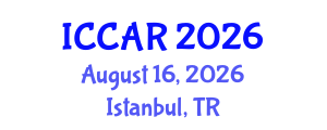International Conference on Control, Automation and Robotics (ICCAR) August 16, 2026 - Istanbul, Turkey