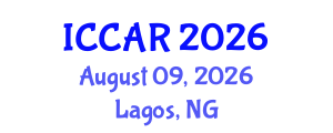 International Conference on Control, Automation and Robotics (ICCAR) August 09, 2026 - Lagos, Nigeria