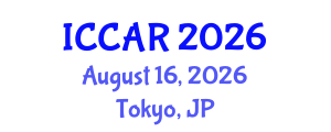 International Conference on Control, Automation and Robotics (ICCAR) August 16, 2026 - Tokyo, Japan International Conference on Control, Automation and Robotics (ICCAR) August 16, 2026 - Tokyo, Japan