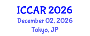 International Conference on Control, Automation and Robotics (ICCAR) December 02, 2026 - Tokyo, Japan International Conference on Control, Automation and Robotics (ICCAR) December 02, 2026 - Tokyo, Japan