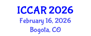International Conference on Control, Automation and Robotics (ICCAR) February 16, 2026 - Bogota, Colombia International Conference on Control, Automation and Robotics (ICCAR) February 16, 2026 - Bogota, Colombia