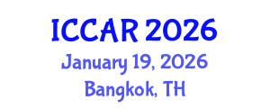 International Conference on Control, Automation and Robotics (ICCAR) January 19, 2026 - Bangkok, Thailand International Conference on Control, Automation and Robotics (ICCAR) January 19, 2026 - Bangkok, Thailand
