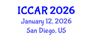 International Conference on Control, Automation and Robotics (ICCAR) January 12, 2026 - San Diego, United States International Conference on Control, Automation and Robotics (ICCAR) January 12, 2026 - San Diego, United States