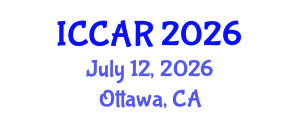 International Conference on Control, Automation and Robotics (ICCAR) July 12, 2026 - Ottawa, Canada International Conference on Control, Automation and Robotics (ICCAR) July 12, 2026 - Ottawa, Canada
