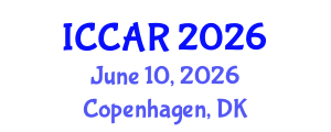 International Conference on Control, Automation and Robotics (ICCAR) June 10, 2026 - Copenhagen, Denmark