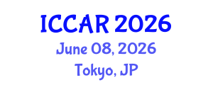 International Conference on Control, Automation and Robotics (ICCAR) June 08, 2026 - Tokyo, Japan International Conference on Control, Automation and Robotics (ICCAR) June 08, 2026 - Tokyo, Japan