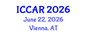 International Conference on Control, Automation and Robotics (ICCAR) June 22, 2026 - Vienna, Austria International Conference on Control, Automation and Robotics (ICCAR) June 22, 2026 - Vienna, Austria