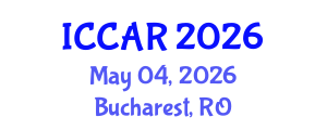 International Conference on Control, Automation and Robotics (ICCAR) May 04, 2026 - Bucharest, Romania International Conference on Control, Automation and Robotics (ICCAR) May 04, 2026 - Bucharest, Romania