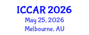 International Conference on Control, Automation and Robotics (ICCAR) May 25, 2026 - Melbourne, Australia