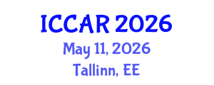 International Conference on Control, Automation and Robotics (ICCAR) May 11, 2026 - Tallinn, Estonia International Conference on Control, Automation and Robotics (ICCAR) May 11, 2026 - Tallinn, Estonia