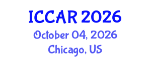 International Conference on Control, Automation and Robotics (ICCAR) October 04, 2026 - Chicago, United States International Conference on Control, Automation and Robotics (ICCAR) October 04, 2026 - Chicago, United States