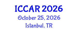 International Conference on Control, Automation and Robotics (ICCAR) October 25, 2026 - Istanbul, Turkey International Conference on Control, Automation and Robotics (ICCAR) October 25, 2026 - Istanbul, Turkey