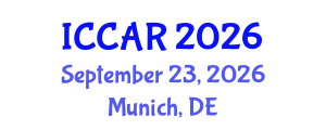 International Conference on Control, Automation and Robotics (ICCAR) September 23, 2026 - Munich, Germany International Conference on Control, Automation and Robotics (ICCAR) September 23, 2026 - Munich, Germany