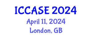 International Conference on Control, Automation and Systems Engineering (ICCASE) April 11, 2024 - London, United Kingdom