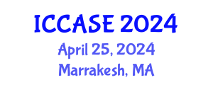 International Conference on Control, Automation and Systems Engineering (ICCASE) April 25, 2024 - Marrakesh, Morocco