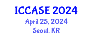 International Conference on Control, Automation and Systems Engineering (ICCASE) April 25, 2024 - Seoul, Republic of Korea