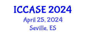 International Conference on Control, Automation and Systems Engineering (ICCASE) April 25, 2024 - Seville, Spain