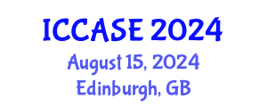 International Conference on Control, Automation and Systems Engineering (ICCASE) August 15, 2024 - Edinburgh, United Kingdom