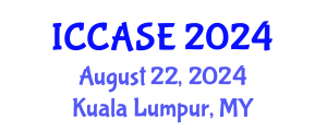 International Conference on Control, Automation and Systems Engineering (ICCASE) August 22, 2024 - Kuala Lumpur, Malaysia