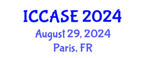 International Conference on Control, Automation and Systems Engineering (ICCASE) August 29, 2024 - Paris, France