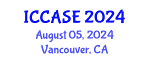 International Conference on Control, Automation and Systems Engineering (ICCASE) August 05, 2024 - Vancouver, Canada