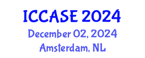 International Conference on Control, Automation and Systems Engineering (ICCASE) December 02, 2024 - Amsterdam, Netherlands