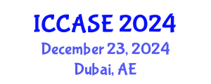 International Conference on Control, Automation and Systems Engineering (ICCASE) December 23, 2024 - Dubai, United Arab Emirates
