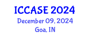 International Conference on Control, Automation and Systems Engineering (ICCASE) December 09, 2024 - Goa, India
