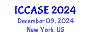 International Conference on Control, Automation and Systems Engineering (ICCASE) December 09, 2024 - New York, United States
