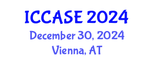 International Conference on Control, Automation and Systems Engineering (ICCASE) December 30, 2024 - Vienna, Austria