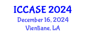 International Conference on Control, Automation and Systems Engineering (ICCASE) December 16, 2024 - Vientiane, Laos