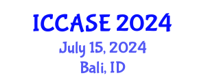 International Conference on Control, Automation and Systems Engineering (ICCASE) July 15, 2024 - Bali, Indonesia