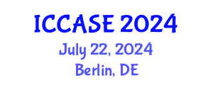 International Conference on Control, Automation and Systems Engineering (ICCASE) July 22, 2024 - Berlin, Germany
