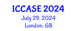 International Conference on Control, Automation and Systems Engineering (ICCASE) July 29, 2024 - London, United Kingdom