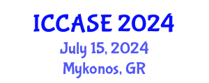 International Conference on Control, Automation and Systems Engineering (ICCASE) July 15, 2024 - Mykonos, Greece