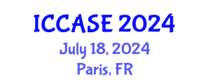 International Conference on Control, Automation and Systems Engineering (ICCASE) July 18, 2024 - Paris, France
