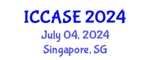 International Conference on Control, Automation and Systems Engineering (ICCASE) July 04, 2024 - Singapore, Singapore