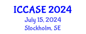 International Conference on Control, Automation and Systems Engineering (ICCASE) July 15, 2024 - Stockholm, Sweden