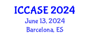 International Conference on Control, Automation and Systems Engineering (ICCASE) June 13, 2024 - Barcelona, Spain
