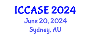 International Conference on Control, Automation and Systems Engineering (ICCASE) June 20, 2024 - Sydney, Australia