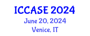 International Conference on Control, Automation and Systems Engineering (ICCASE) June 20, 2024 - Venice, Italy