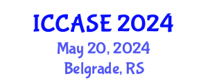 International Conference on Control, Automation and Systems Engineering (ICCASE) May 20, 2024 - Belgrade, Serbia