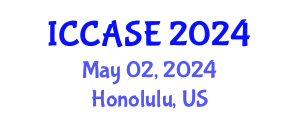 International Conference on Control, Automation and Systems Engineering (ICCASE) May 02, 2024 - Honolulu, United States