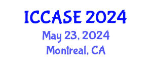 International Conference on Control, Automation and Systems Engineering (ICCASE) May 23, 2024 - Montreal, Canada