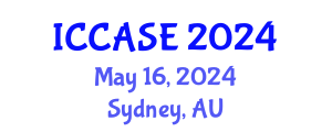 International Conference on Control, Automation and Systems Engineering (ICCASE) May 16, 2024 - Sydney, Australia