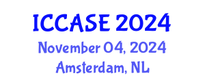 International Conference on Control, Automation and Systems Engineering (ICCASE) November 04, 2024 - Amsterdam, Netherlands