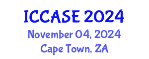 International Conference on Control, Automation and Systems Engineering (ICCASE) November 04, 2024 - Cape Town, South Africa