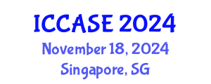 International Conference on Control, Automation and Systems Engineering (ICCASE) November 18, 2024 - Singapore, Singapore